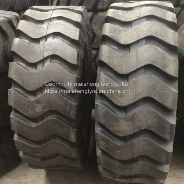 Guizhou 30/50 Forklift Tire 17.5 20.5 23.5-25 E-3C/K Three Packs Thickening photo-4