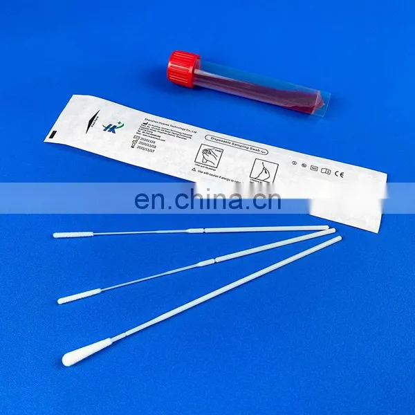 New Products VTM PCR Test With Flocked Transport Throat Swab Pcr Test Kit photo-4