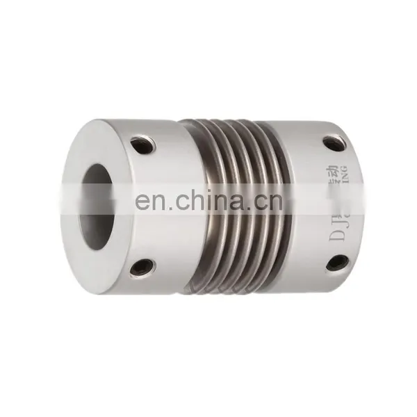 DR Aluminum Alloy Bellows Setscrew Shaft Coupling Motor Bellows Motor Shaft Coupling photo-2