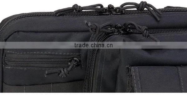 36 Double Rifle Case - 36" Padded Long Gun Case & Rifle Storage Backpack With Molle Pouches, Integrated Pistol Cases photo-6