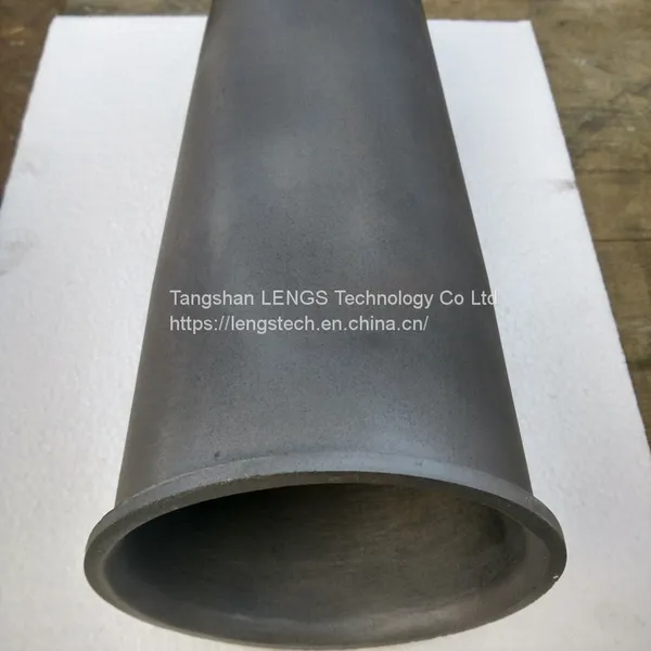 RBSiC Silicon Carbide Ceramic Burner Tubes, SiSiC Burner Nozzles, Gas Burner Protetive Tubes photo-3