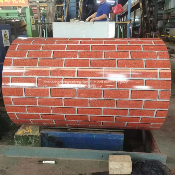 Factory Production of Color Coated Aluminum Rolled Corrugated Plate Polyester Paint Fluorocarbon Paint Can be Bent Film Thickness 0.25mm-3mm Processing Custom Cutting photo-5