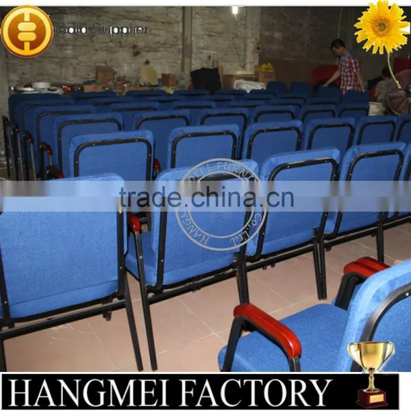 Hot Sale Most Popular Auditorium Hall Armrest Church Chair photo-5