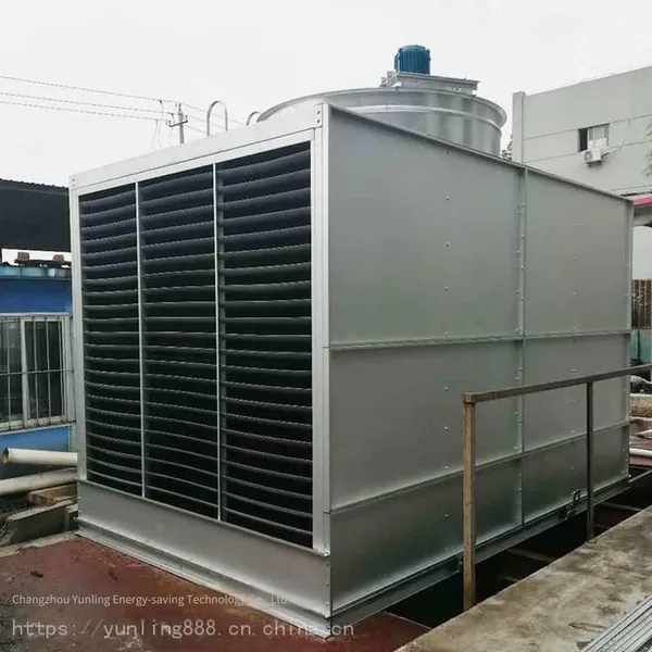 Yunling Double-sided Air Intake Industrial All-steel Low-temperature Square Cross-flow Cooling Tower With Long Service Life photo-2