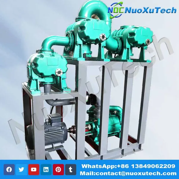NuoXuTech Roots Liquid Ring Vacuum Pump System photo-4