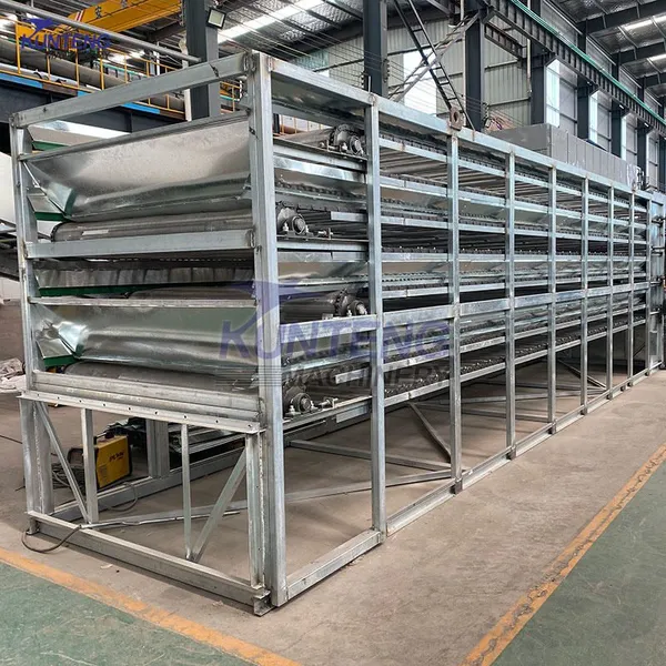 Fast Drying Tunnel Mesh Belt Automatic Food Drying Processing Line photo-4