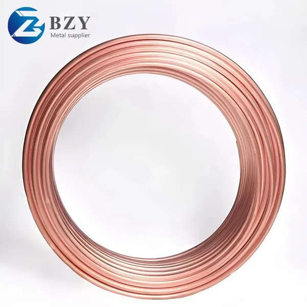 ASTM C10200 C11000 C12000 Purple Copper Tube Pipes for Air Conditioning Copper Tube photo-5