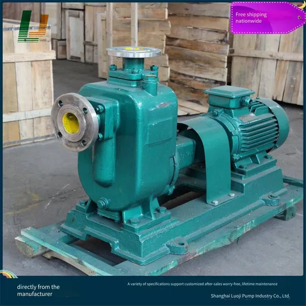 Large-flow, High-lift Stainless Steel Horizontal Explosion-proof Strong Self-priming Pump Zwpb50-25 Sewage Pump photo-5
