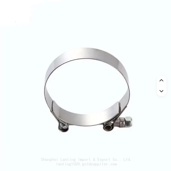 T-Shaped Clamp Adjustable 201/304 Stainless Steel Oil Pipe Water Pipe Clamp photo-4