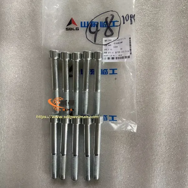 TORNILLO ORIGINAL SDLG 4110000727176 APLICABLE PARA MOTONIVELADOR SDLG G9180 G9190 G9200