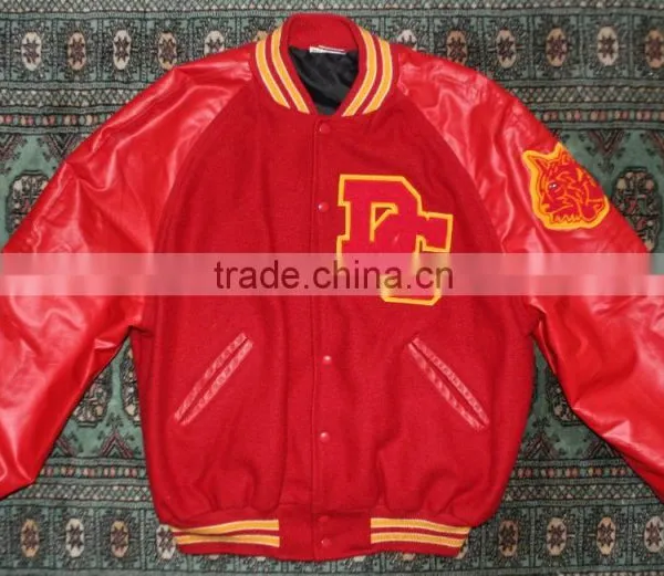 Custom Varsity Jackets Genuine Leather Sleeves Wholesale Blank Varsity Jackets photo-4