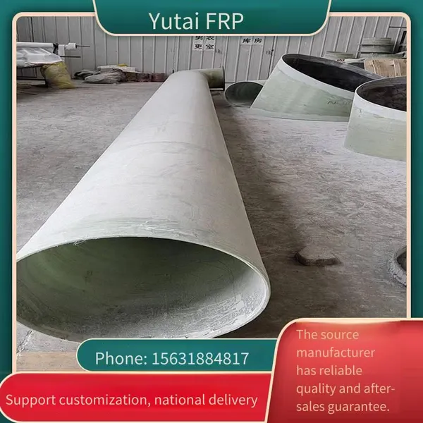 Fiberglass Reinforced Plastic Flange Pipe Fittings, Compression-resistant and Anti-corrosion Elbows, Double Flange Pipe Fittings in Stock for Direct Supply, Yutai photo-2