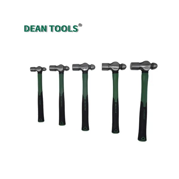 Shangke Tools Ball Pein Hammer With Fiberglass Handle,Premium 45# Forged Steel Head,Durable Fiberglass Handle