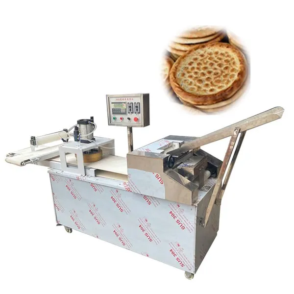 Professional Automatic Naan Machine for Flatbread and Pizza High Quality Stainless Steel Dough Forming Equipment photo-3