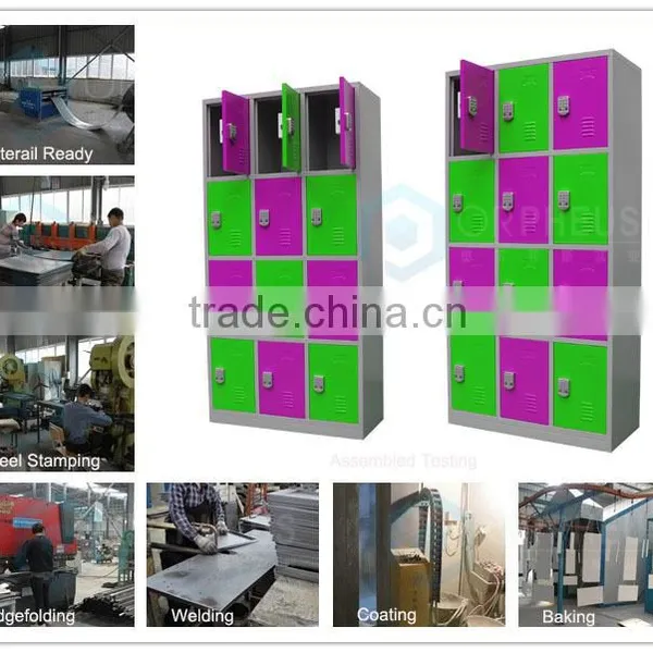 New Arrival Supermarket Metal Lockers Digital Keypad Lock Lockers 12 Doors Intelligent Locker photo-5