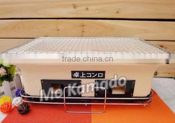 Japanese Ceramic Bbq Brazier Shichirin Hibachi photo-5