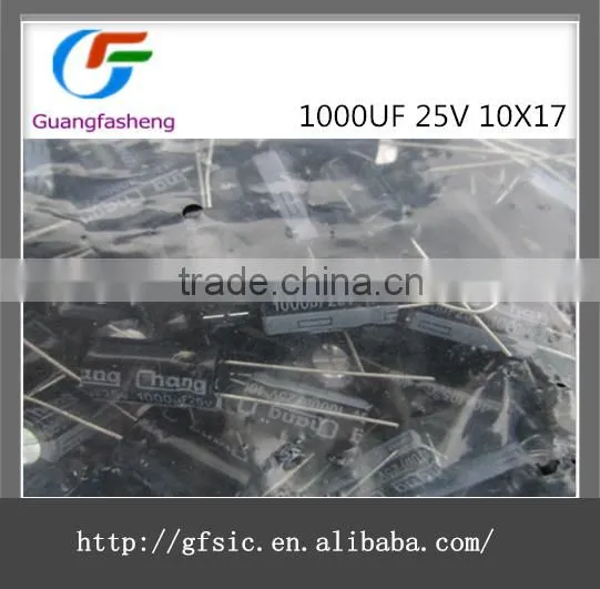 (hot Sale)1000UF 25V 10X17 photo-2