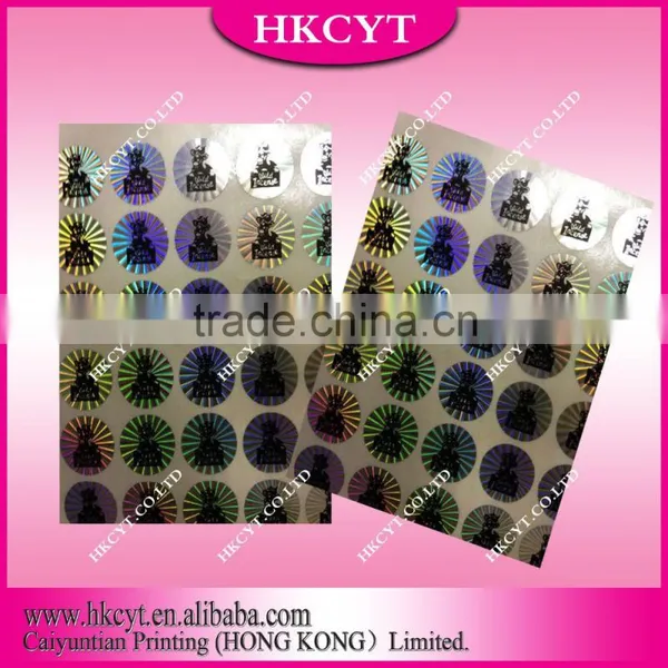 Wholesale Holographic Hologram Sticker/sticker Label photo-5