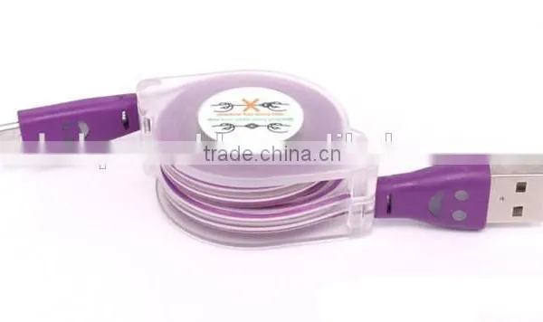 6ft 5 Pin Micro LED Light USB Charging Cable photo-4