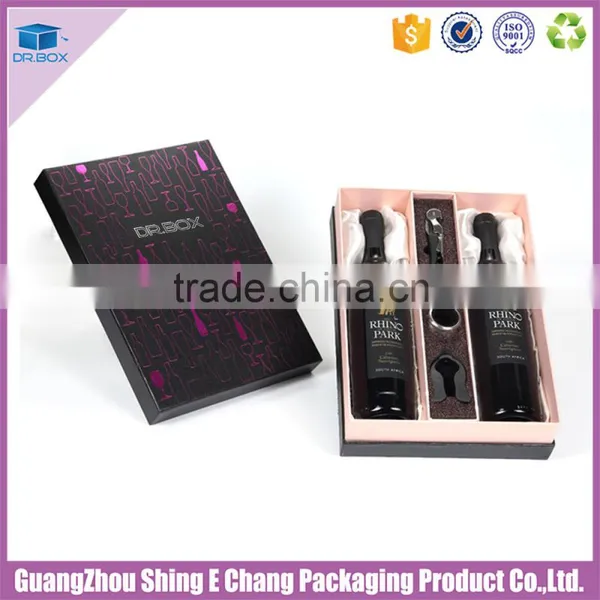 Boutique Handmade Creative Design Wine Gift Box photo-4