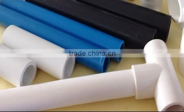 All Kinds Plastic White PVC Pipe Fitting, Customized Processing of Plastic Parts photo-2