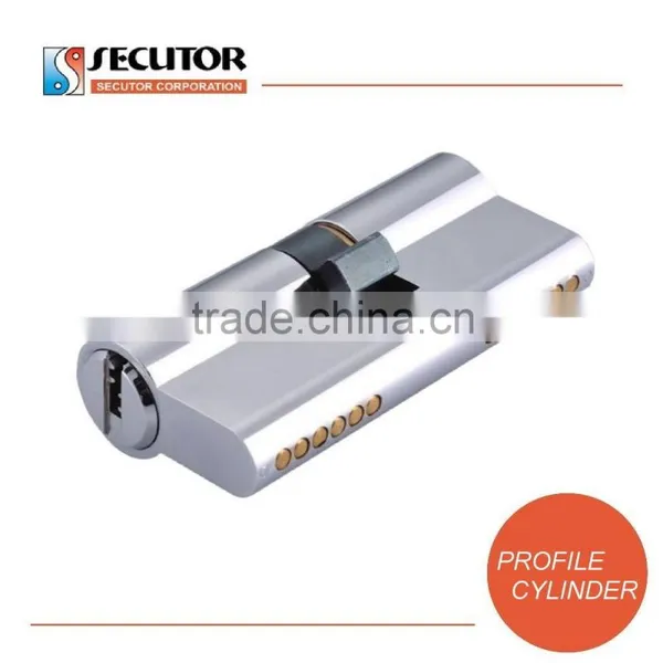China Euro Profile Double Cylinder Lock photo-2
