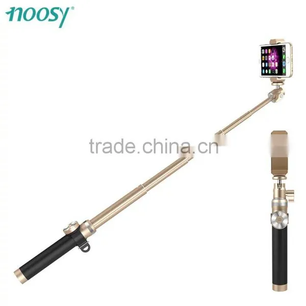 King Kong Luxury Bluetooth Wireless Selfie Stick Handheld Brushed Metal Monopod Shutter Extendable For Ios/Android MT5556 photo-3