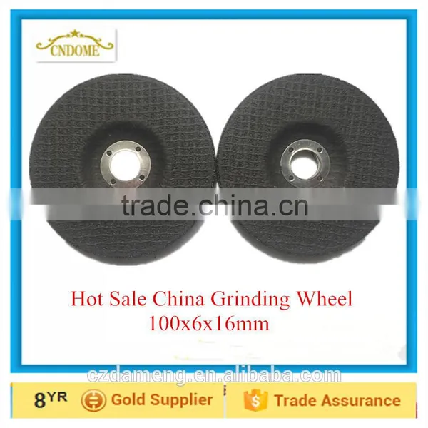 100x6x16 Resin Bonded China Grinding Wheels for Metal and Stainless Steel Supplier's Choice photo-4