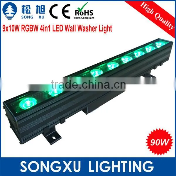 9x10w Waterproof Wall Washer Light Professional Led dj Equipment for Disco Event photo-2