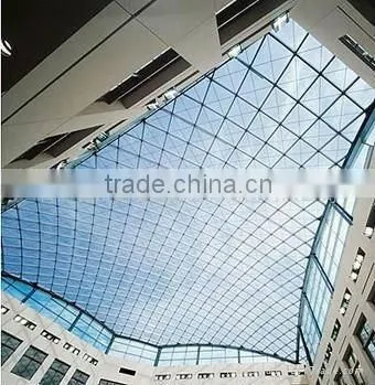Irregular shape spider skylight