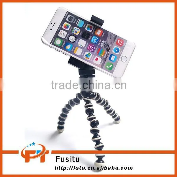 360 Degree Rotatable Clip Clamp for Smartphone Rotated Holder for IPhone 6 photo-6