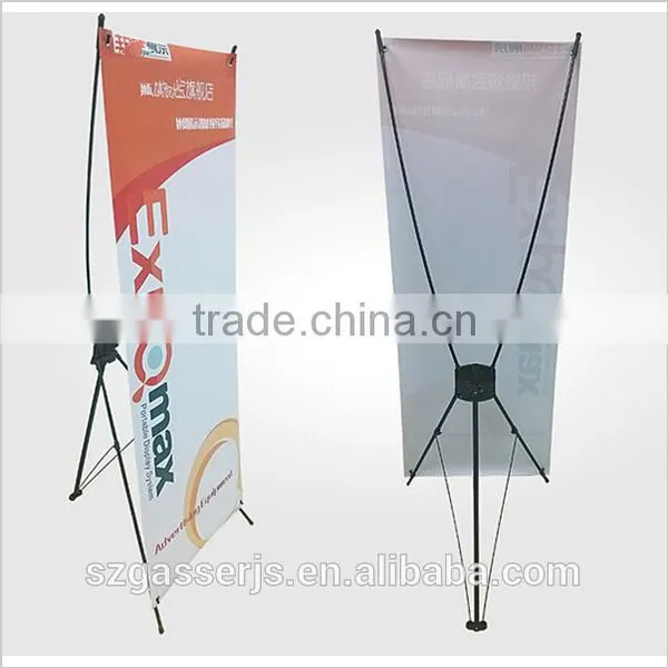 Factory Custom Promotion Advertisement Banner Stand Connected Banner Display