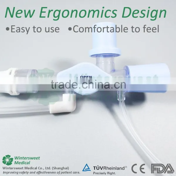 Disposable Medical Grade Respiratory Close Suction System photo-3
