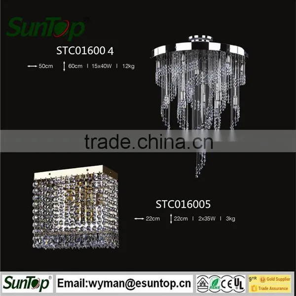 Crystal Ceiling Lamp/luxury Crystal Chandelier/Crystal Lamp Modern in Chandeliers & Pendant Lights photo-3