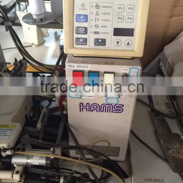 The Automatic Making Beltloop Sewing Machine, Used Borther Ke-430B-02 Electronic Lockstitch Beltloop Bar Tacker photo-2
