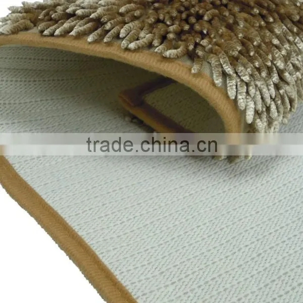 Shiny Chenille Bath Mat Polyester photo-6