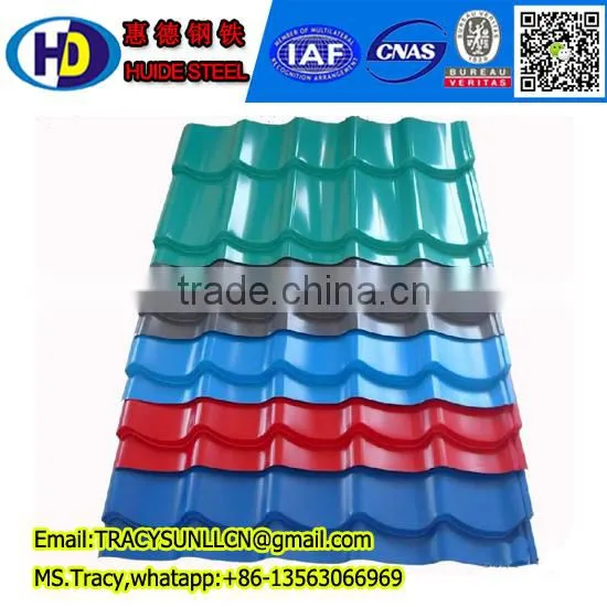 High Quality Galvanized Sheet Material Corrugated Steel Sheet for Roofing photo-3