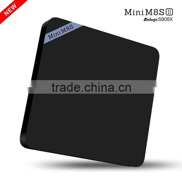 TV Streaming Box Best Selling Products MINI M8S II 2GB 8GB Amlogic S905X tv Box Android 6.0 Marshmallow tv Box photo-3