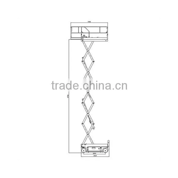 Industrial Hydraulic Scissor Lift Working Platforms,self-propelled Scissor Lift Manufacturers,move Hydraulic Scissor Mobile Lift photo-3