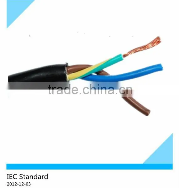 RVV-300/500V Copper Core PVC Insulated and Sheathed Flexible Electric Wiring photo-2