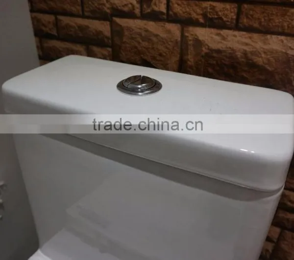 Dennis 2086 White Color One Piece Vitreous China Toilets photo-3