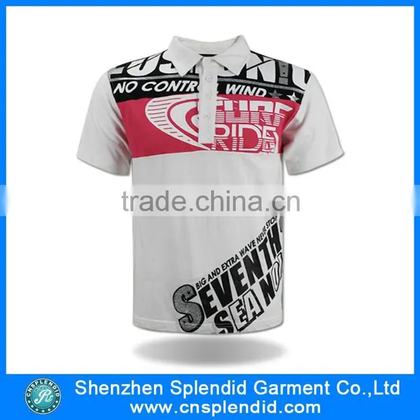 High Quality Brand Mercerized Cotton Polo Shirt for Men