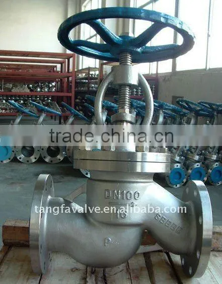 PN10 Cast Steel Flange Bellow Globe Valve