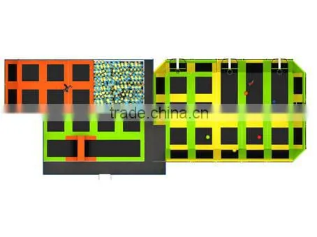 Hot Sale Children Indoor Trampoline Equipment Fitnrss Equipment photo-2
