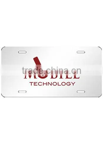 Personalized Chrome Car Plates
