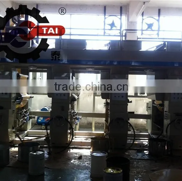 High Speed 8 Colors Roll Papers Gravure Printing Machine photo-4