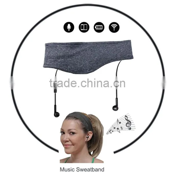 Cotton Stretch Head Yoga Band Softball Sports Sweatband Elastic Sport photo-4