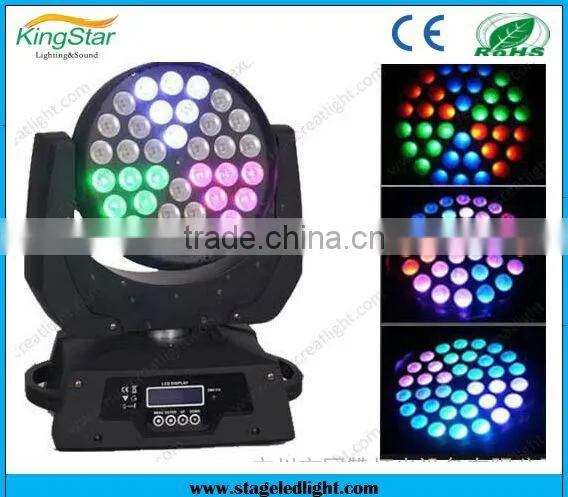 36x10w Rgbw 4 In1 Led Moving Light 36x10w Zoom Led Moving Head Light photo-5
