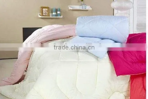 100% Cotton Down-proof Fabric Comforter Set Many Colors China Manufacturer