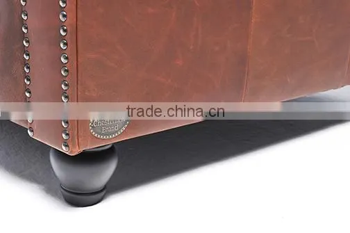 Chesterfield Showroom Brighton Vintage Brown Sofa photo-4